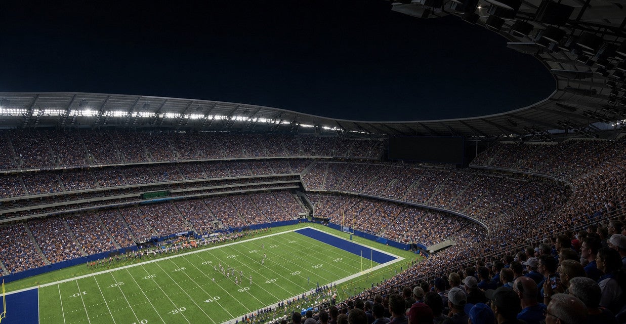 Seat view from Upper Sideline