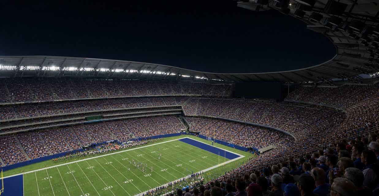 Seat view from Upper Sideline