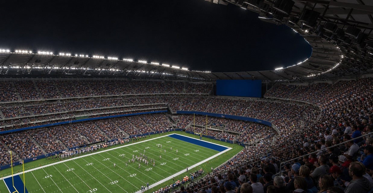 Seat view from Upper Sideline