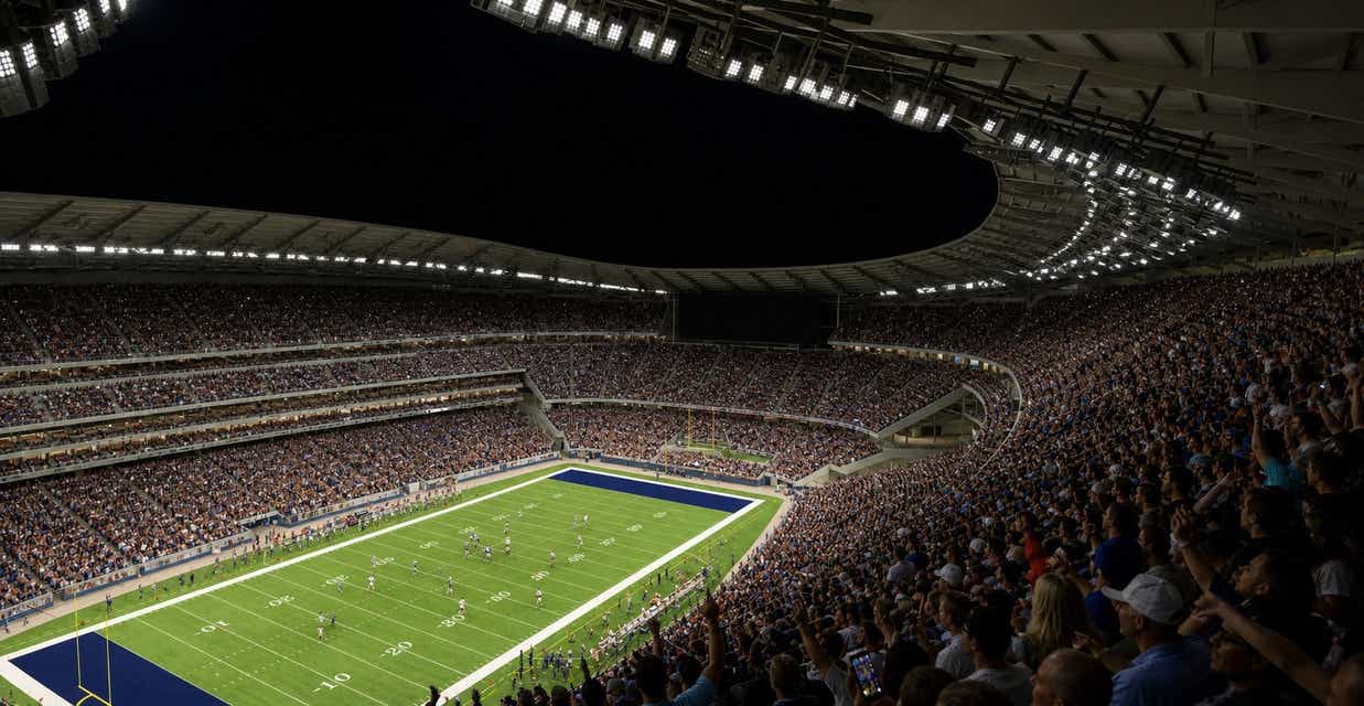 Seat view from Upper Sideline