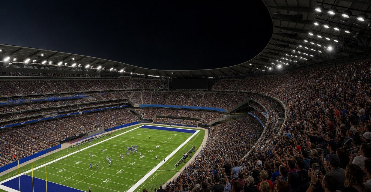 Seat view from Upper Endzone