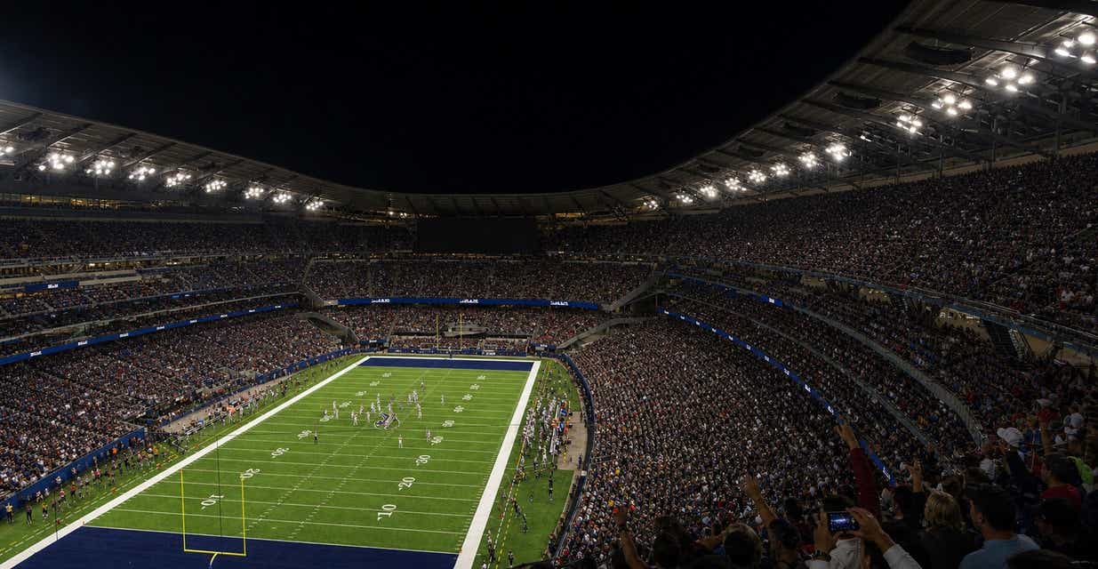 Seat view from Upper Endzone