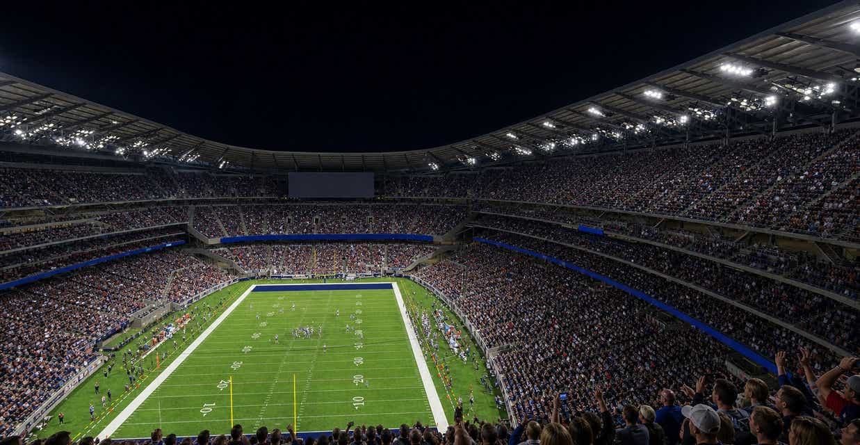 Seat view from Upper Endzone