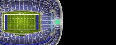 Seat view from Upper Endzone