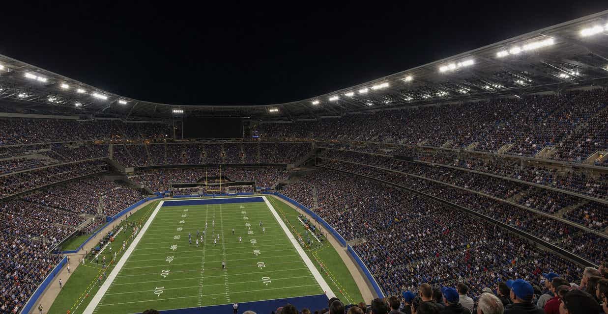 Seat view from Upper Endzone