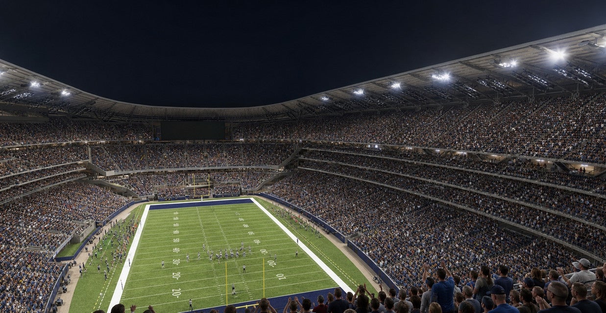 Seat view from Upper Endzone