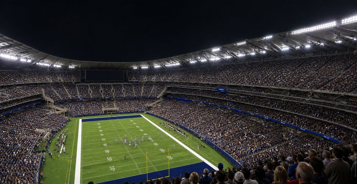 Seat view from Upper Endzone