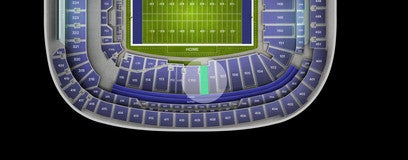 Seat view from Club