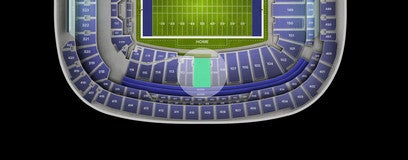 Seat view from Club
