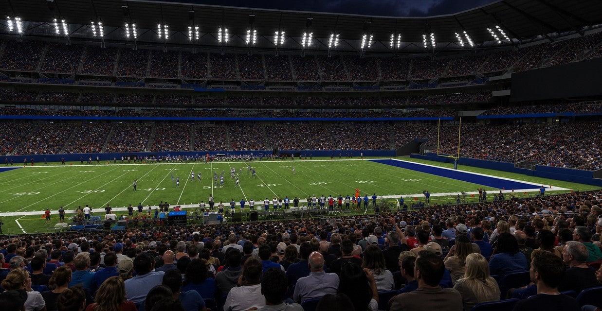Seat view from Club