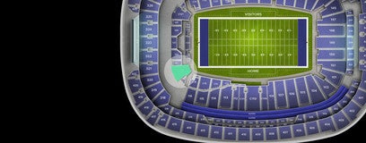 Seat view from Club