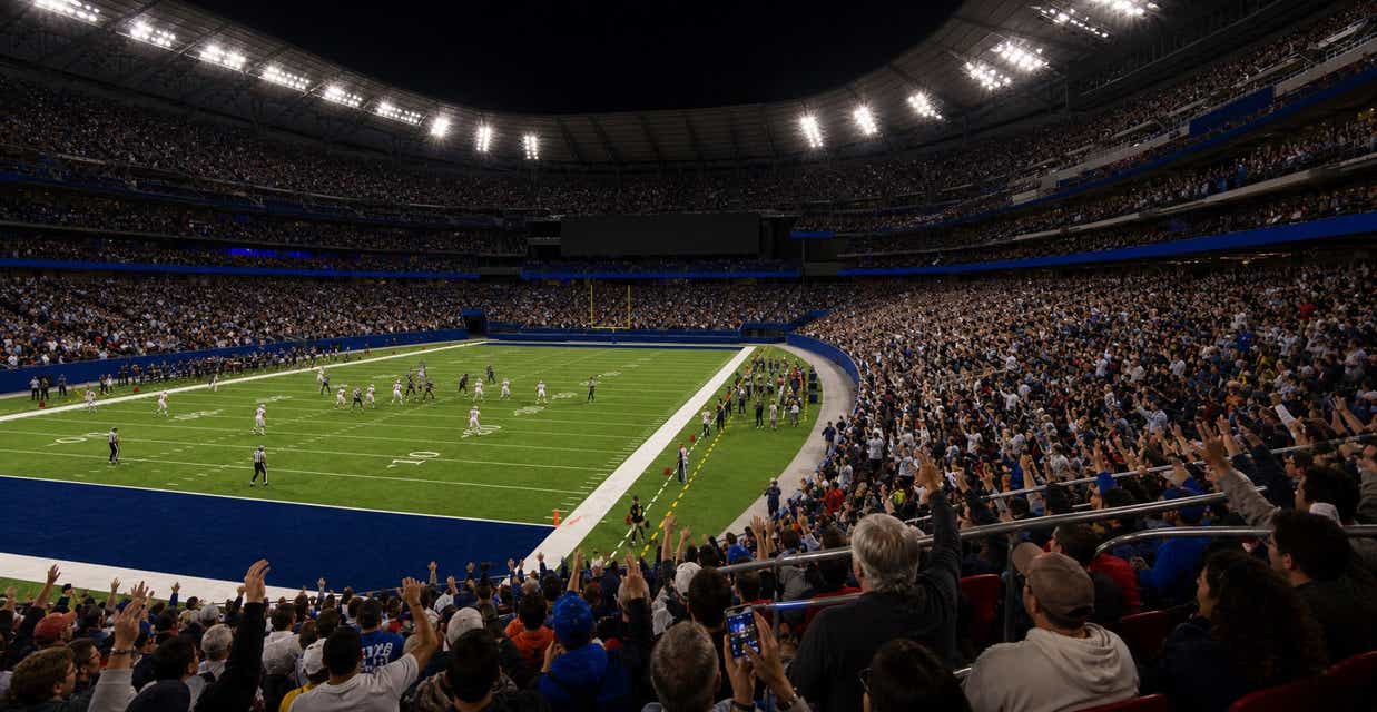 Seat view from Club