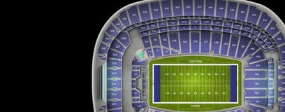 Seat view from Club
