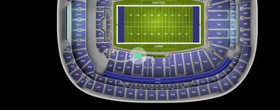 Seat view from Club