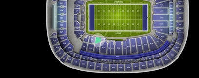 Seat view from Club