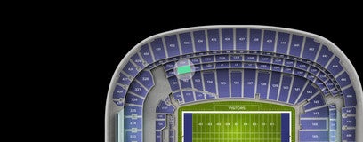 Seat view from Club