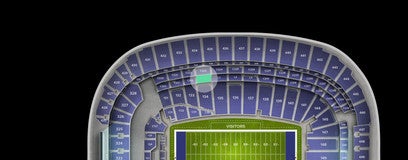 Seat view from Club