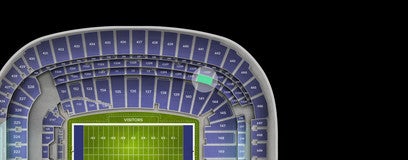 Seat view from Club