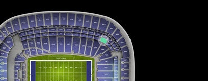 Seat view from Club
