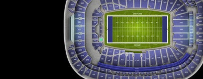 Seat view from Club