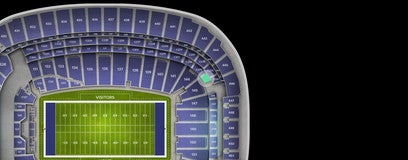 Seat view from Club