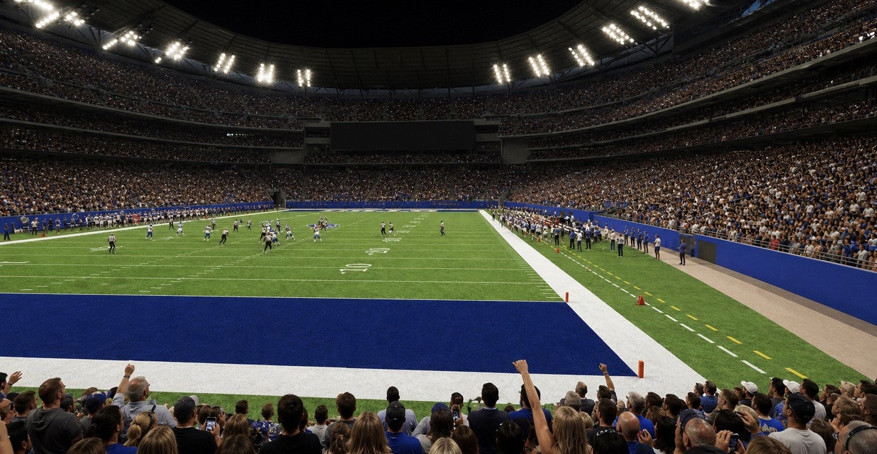 Seat view from Club