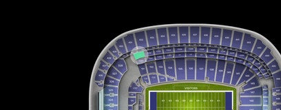 Seat view from Club