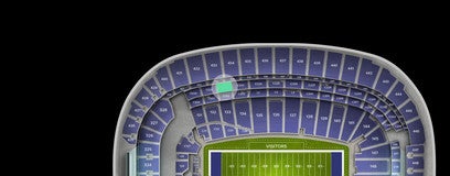 Seat view from Club