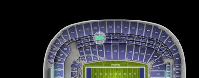 Seat view from Club