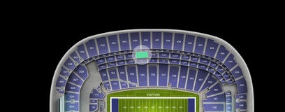 Seat view from Club