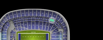 Seat view from Club