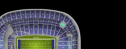 Seat view from Club