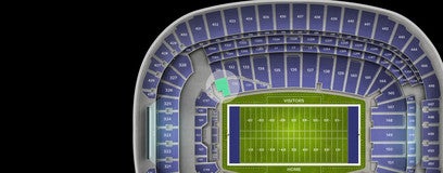 Seat view from Club