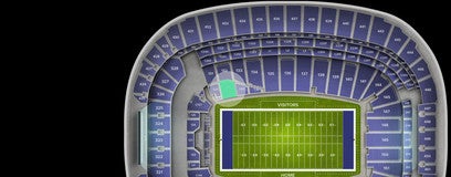 Seat view from Club