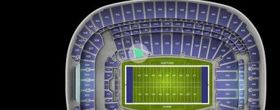 Seat view from Club