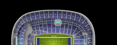Seat view from Club