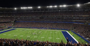 Seat view from VIP