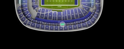 Seat view from VIP