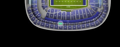 Seat view from VIP