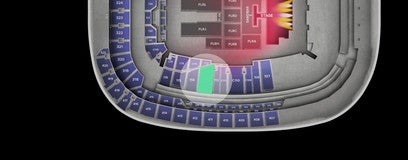 Seat view from Lower