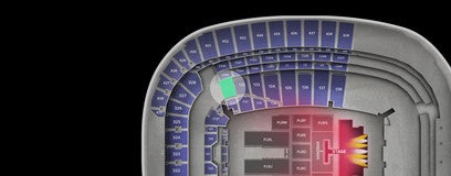 Seat view from Lower