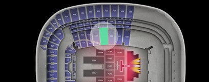 Seat view from Lower