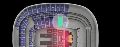 Seat view from Lower
