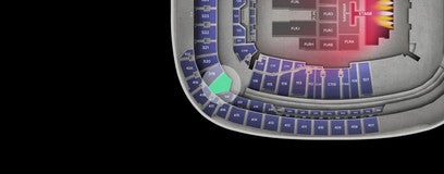Seat view from Middle