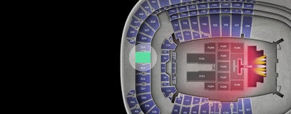 Seat view from Middle