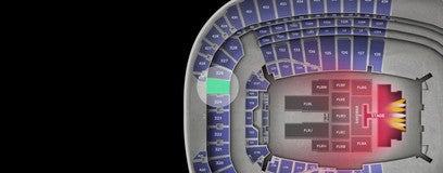 Seat view from Middle