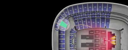 Seat view from Middle