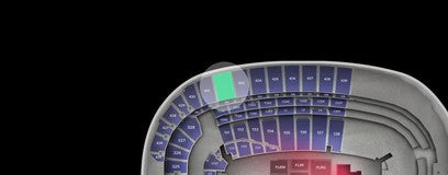Seat view from Upper