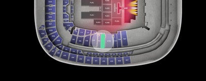 Seat view from Club