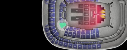Seat view from Club